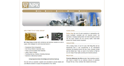 Desktop Screenshot of npking.com